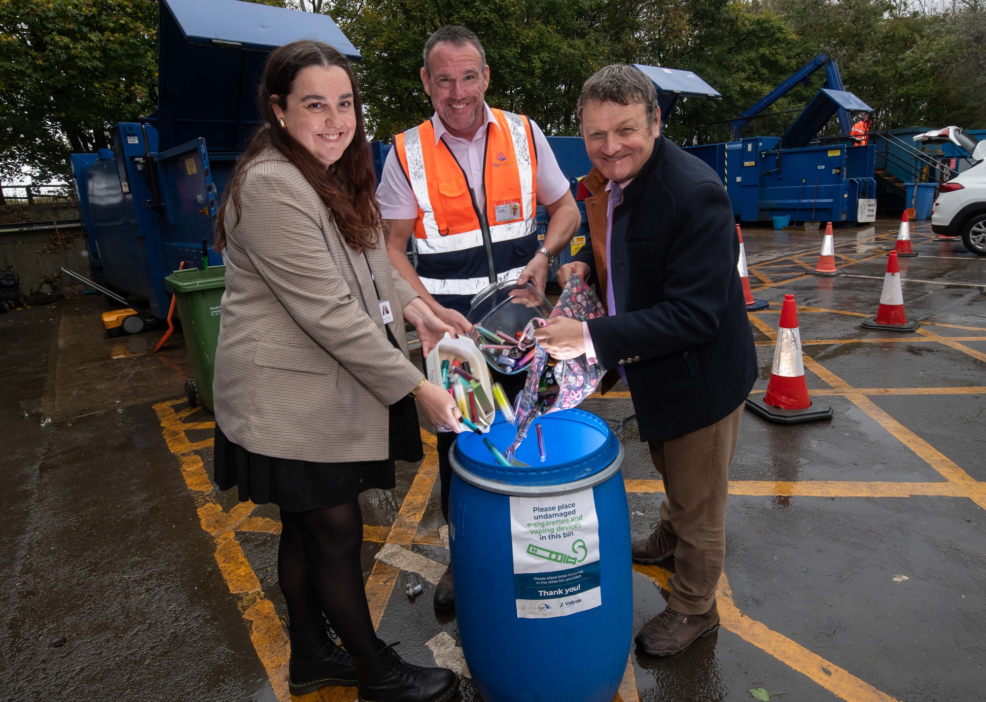 U.K. County Installs Vape Waste Bins for Recycling